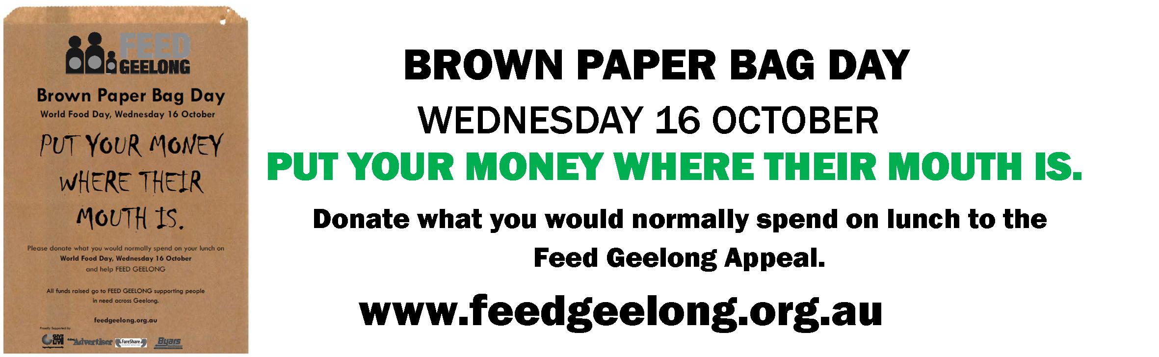 Prime Supports Brown Paper Bag Day – Wednesday 16th October